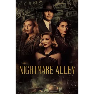 Nightmare Alley | HDX | VUDU or HD iTunes via MA