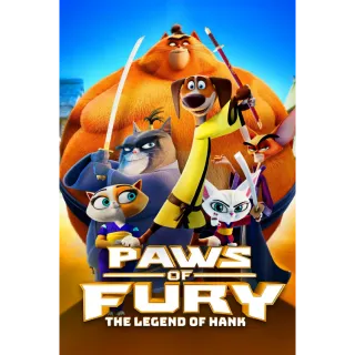 Paws of Fury: The Legend of Hank | HDX | VUDU or 4K/UHD iTunes