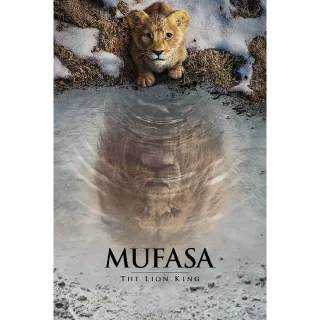 Mufasa: The Lion King HDX VUDU or HD iTunes via MA