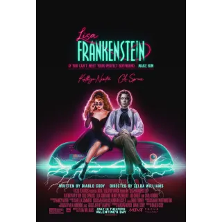 Lisa Frankenstein 4K/UHD VUDU OR 4K/UHD ITUNES VIA MA