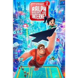 INSTANT DELIVERY Ralph Breaks the Internet | HDX | VUDU or MA