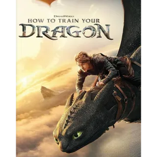 How to Train Your Dragon 2025 HDX VUDU OR HD ITUNES VIA MA