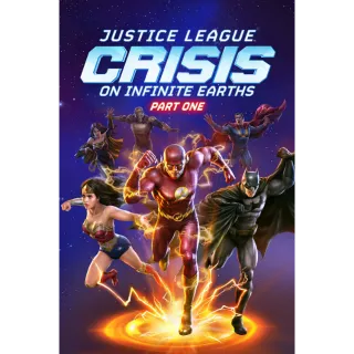 Justice League: Crisis on Infinite Earths Part One HDX VUDU OR ITUNES VIA MA