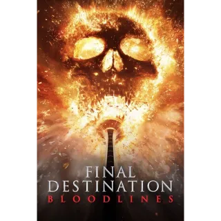Final Destination: Bloodlines HDX VUDU or HD iTunes via MA