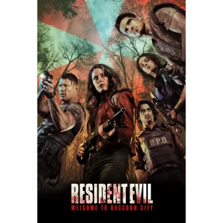 Resident Evil: Welcome to Raccoon City | HDX | VUDU or HD iTunes via MA