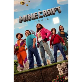 A Minecraft Movie HDX VUDU or HD iTunes via MA