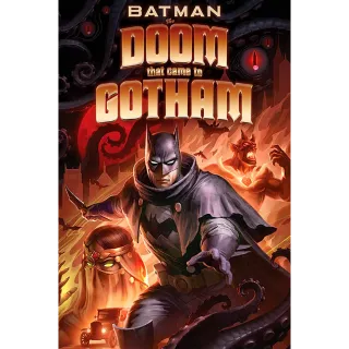 Batman: The Doom That Came to Gotham HDX VUDU or HD iTunes via MA