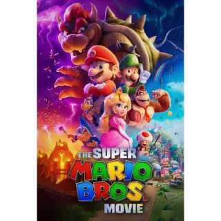 The Super Mario Bros. Movie HDX VUDU or HD iTunes via MA