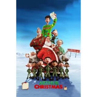 🎅Arthur Christmas🎅 HDX VUDU OR MA