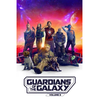 Guardians of the Galaxy Vol. 3 HDX VUDU or HD iTunes via MA