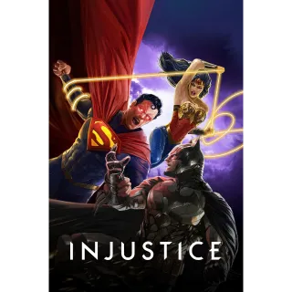 Injustice | HDX | VUDU or HD iTunes via MA