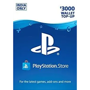 3000 INR PlayStation Store Key INSTANT DELIVERY
