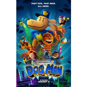 Dog Man HDX VUDU or HD iTunes via MA