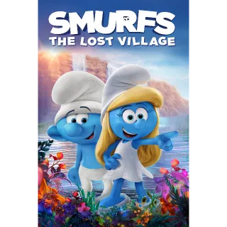 Smurfs: The Lost Village HDX VUDU OR HD ITUNES VIA MA