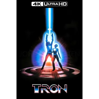 Tron 1982 4K/UHD VUDU or 4K/UHD iTunes via MA