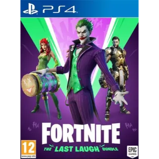 Fortnite The Last Laugh Bundle PS4