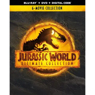 Jurassic World Ultimate Collection HDX VUDU OR HD ITUNES VIA MA