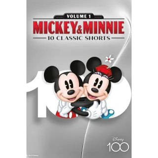 Mickey & Minnie 10 Classic Shorts (Volume 1) HDX VUDU or HD iTunes via MA