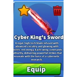 bladeball cyber king sword