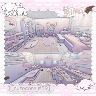 Sanrio Kawaii Cutecore Adopt Me Home House Build