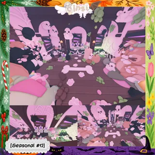 Halloween Kitty Seasonal Adopt Me Home House Build Pet Grind House