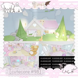 Sanrio / San-X Kawaii Cutecore Adopt Me Home House Build