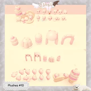 Gloomy Bear Sweets Adopt Me Plushes Pack
