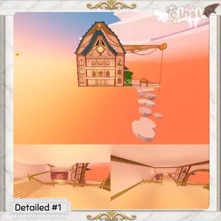 Steampunk Clockwork Manor Detailed Adopt Me Home House Build