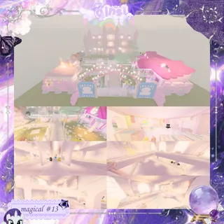 Sanrio Castle Magical Adopt Me Home House Build