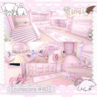 adopt me simple pink pastel big grind house