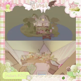 Vine Cottage Island Nature Adopt Me Home House Build