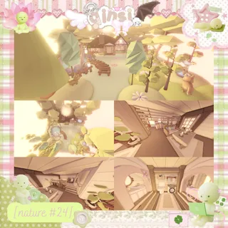 Cozy Wood Forest Cabin Nature Adopt Me Home House Build