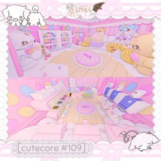 Cryptid / Molang Kawaii Cutecore Adopt Me Home House Build Pet Grind House