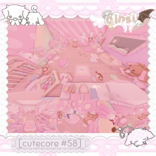 adopt me cutecore pink sugar bunnies x dessert house