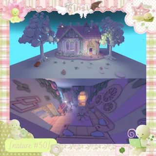 Lavender Vine Cottage Nature Adopt Me Home House Build