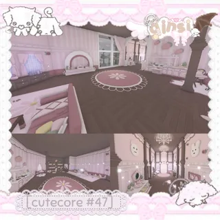 Miffy Kawaii Cutecore Adopt Me Home House Build