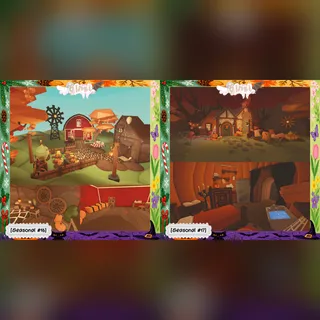 Halloween Spooky Bundle Seasonal Dark Adopt Me Home House Build