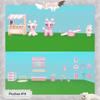 Frosted Sugar Cookies Adopt Me Plushes Pack