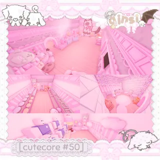 adopt me cutecore cutesy kitty grind home