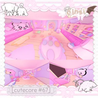 Chiikawa Kawaii Cutecore Adopt Me Home House Build Pet Grind House