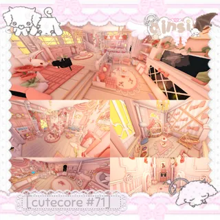adopt me bunny x rose elegant detailed queenslander house