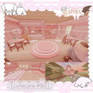 Molang Kawaii Cutecore Adopt Me Home House Build