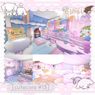 adopt me cutecore kitty halloween house