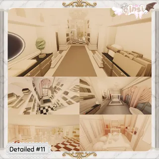 Grand Classical Interior Detailed Adopt Me Home House Build