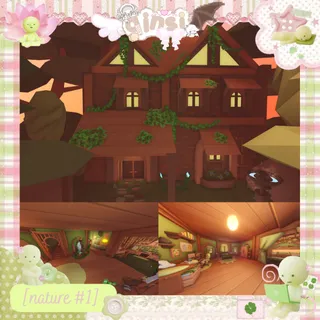 Ivy Wood Cottage Nature Adopt Me Home House Build