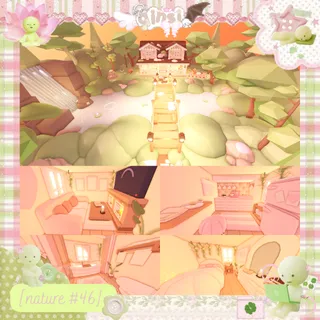 Woodland Bridge Retreat Nature Adopt Me Home House Build