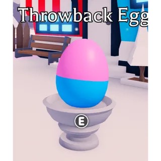 99x Throwback Egg Adopt Me Egg