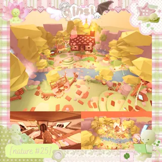 adopt me nature adorable sweets forest cabin house