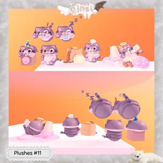 Alley Cat Pose Adopt Me Plushes Pack