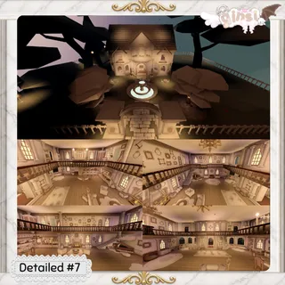 Symmetrical Manor Detailed Adopt Me Home House Build